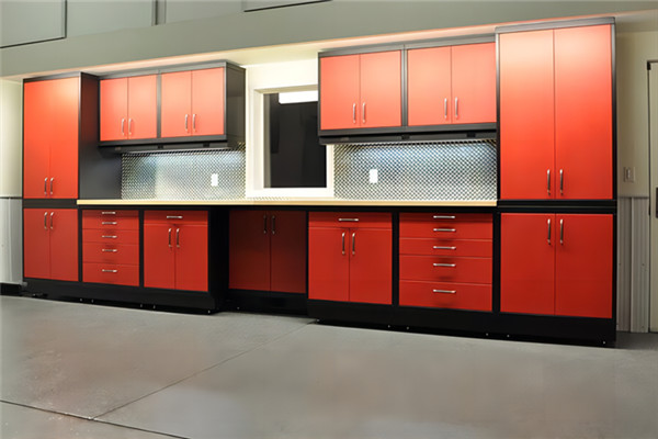 Garagen-Stahlschrank-Kombination