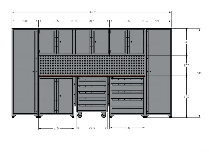 Maßgeschneiderter Werkzeugschrank – Passen Sie das Design an die Bedürfnisse des Kunden an