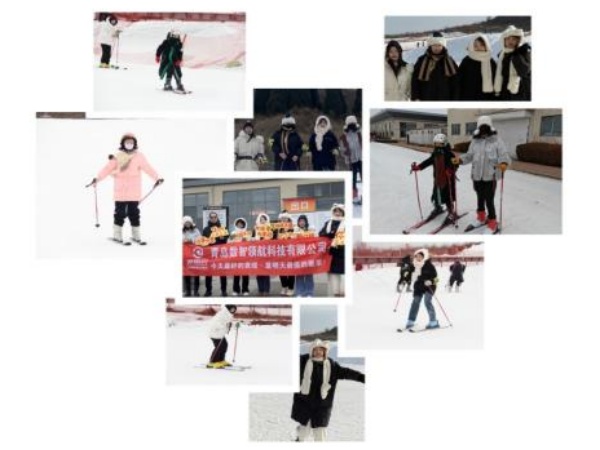 Viel Spaß beim Teambuilding beim Skifahren