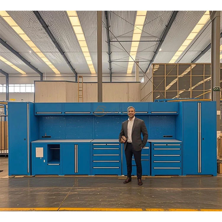 Garagenschränke der Metall -Workshop