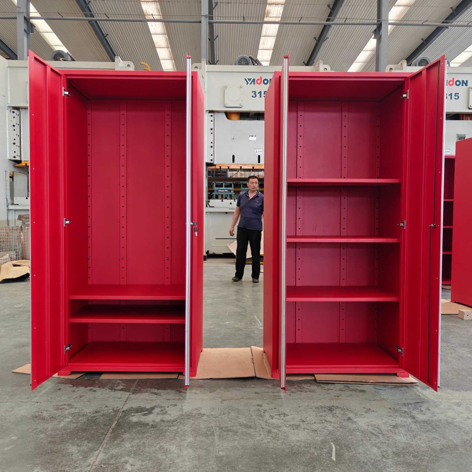 Rotes Werkzeugstitz