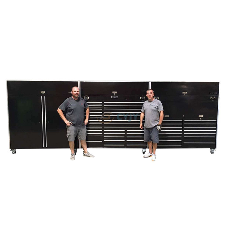 Stamped Heavy Metal Garage Cabinets