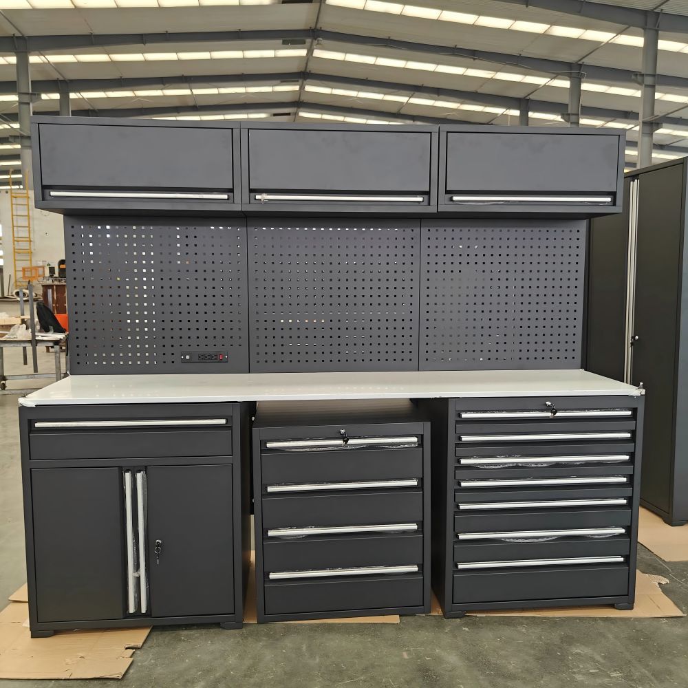 Robustes Metall -Workbench
